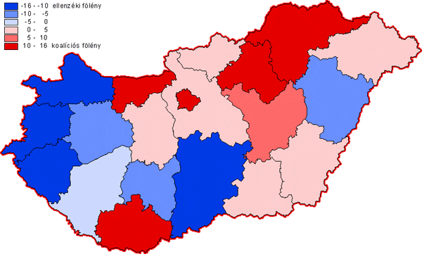 Hungary. Legislative Election 2006 - Electoral Geography 2.0